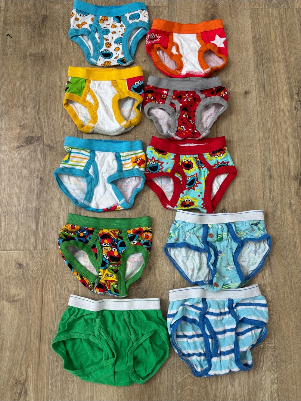 Sesame Street Boys' Character Briefs - 18 month